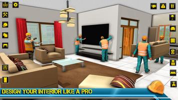 Modern Home Design Games 3d اسکرین شاٹ 2