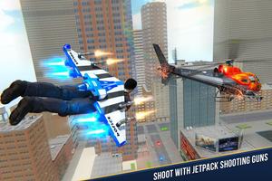 Jetpack Police Simulator – Miami Gangster Crime screenshot 1