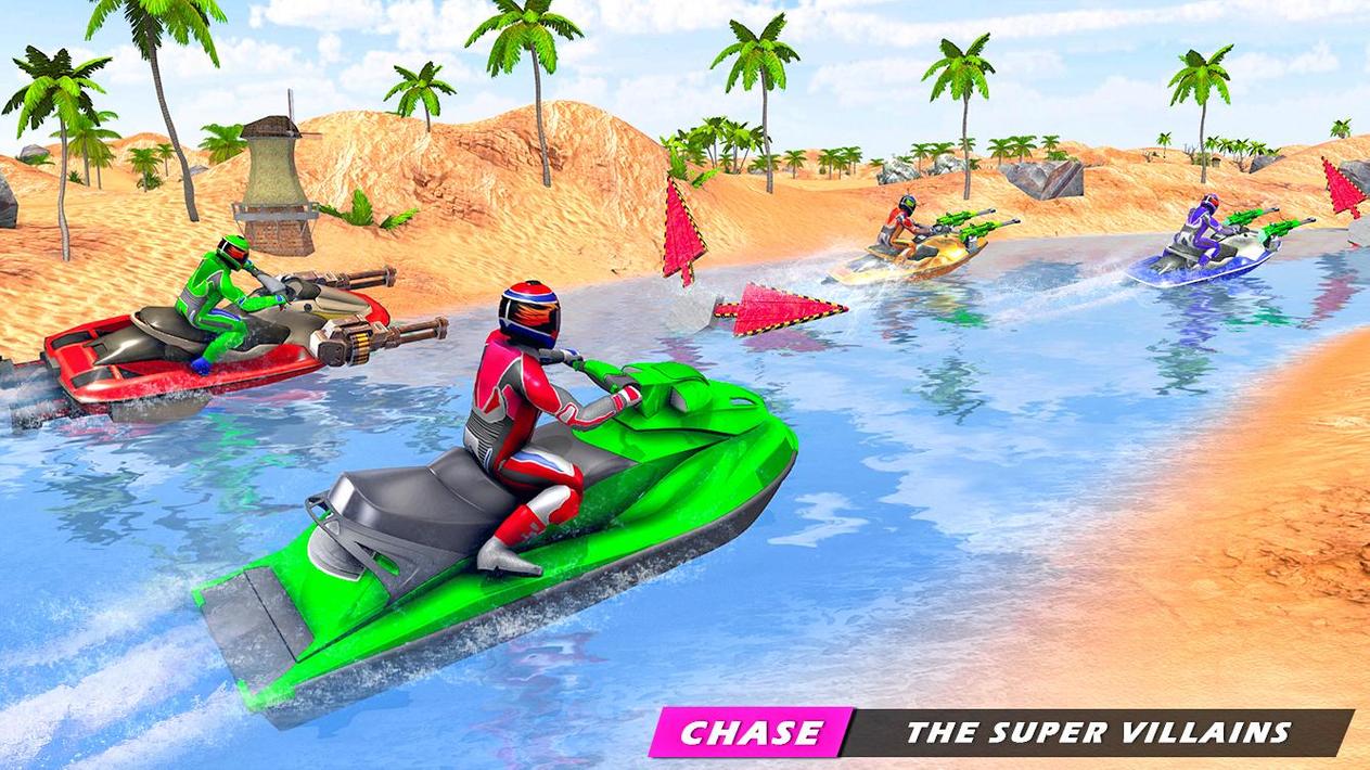 Jet Ski Boat Racing Games 2021 screenshot 16
