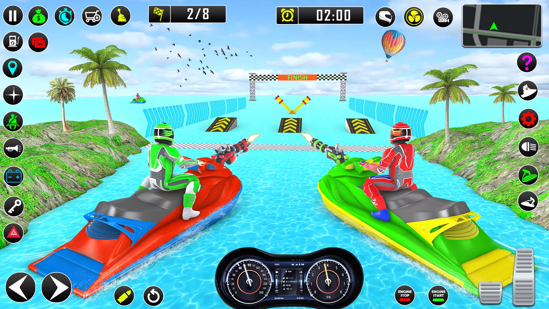 Jetski Shark Attack Racing Game: Jet Ski Boat Game para Android - Download