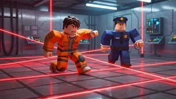 Obby Prison Escape Jail Run ảnh chụp màn hình 1