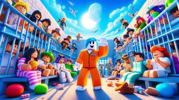 Obby Prison Escape Jail Run ảnh chụp màn hình 3
