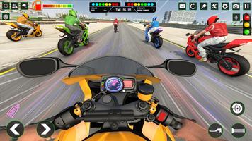バイクシミュレーターゲーム：バイクゲーム スクリーンショット 1