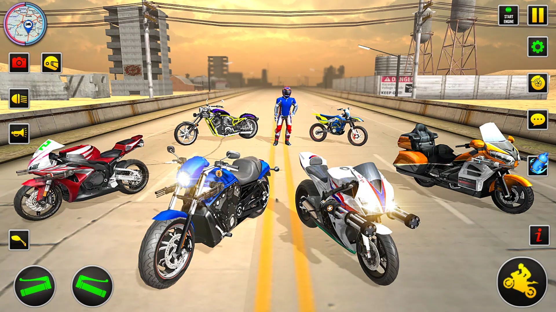 Jogo de Simulador de Condução de Motocicleta - Jogos Mestres de Corridas de  Motos::Appstore for Android