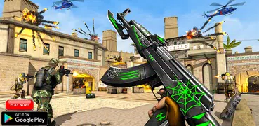 FPSシューティングゲーム：ガンゲーム–ガンシューターゲーム