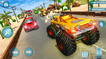 Monster Truck Racer Car Game poster