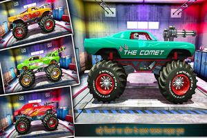 राक्षस ट्रक रेसिंग कार खेल स्क्रीनशॉट 2