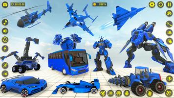 Bus Robot Car Game: Robot Game স্ক্রিনশট 3