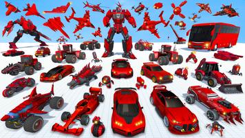 Bus Robot Car Game: Robot Game স্ক্রিনশট 2
