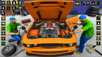 Car Mechanic Simulator Game 3D plakat