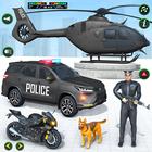 Police Plane Transporter Game icon