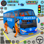 Gra w autobus policyjny ikona