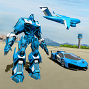 Police Robot Car Transporter APK