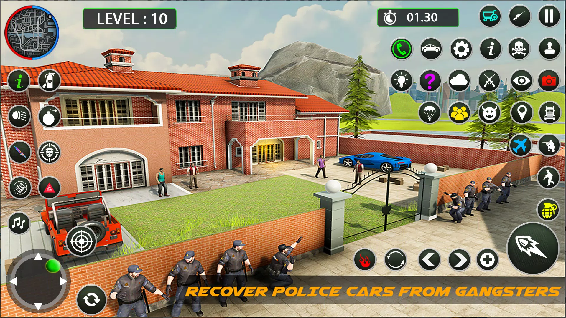 Download do APK de Cachorro correr atrás Jogos : Polícia Crime para Android