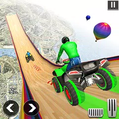 四輪摩托車特技 3D 賽車遊戲 XAPK 下載