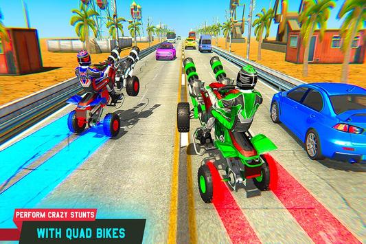 ATV Quad Bike Racing Simulator: Bike Shooting Game screenshot 4