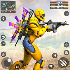 Robot FPS Shooting Gun Games XAPK download