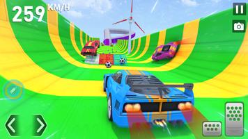 汽車特技遊戲：坡道汽車遊戲 截圖 1