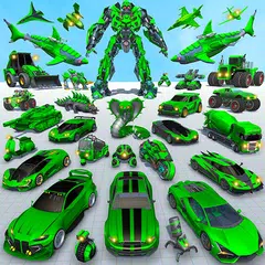 download Shark Robot Car Game 3d XAPK