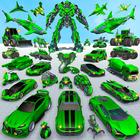 Haai Robot Car Game 3d-icoon