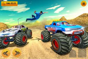 پوستر Uphill Monster truck driving – Monster truck games