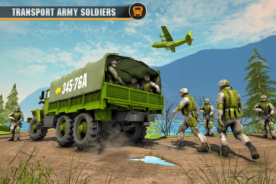 Транспорт Армии США - Военные Игры Для Андроид - Скачать APK