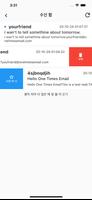 일회용 우편함 포스터