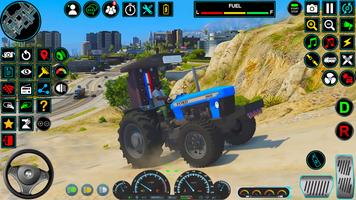 Super Traktor permainan 3D poster