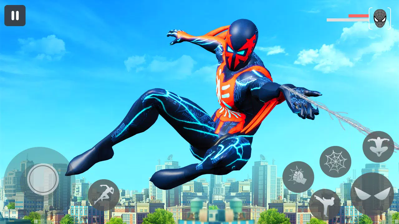 Скачать Spider Rope Hero Gangster - Crime City SuperHero APK для Android