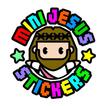 Mini Jesus Stickers