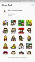 Mini Jesus Stickers 截图 2