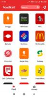 Foodkart - all in one food app 海报