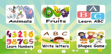 تعليم الحروف والأرقام للأطفال