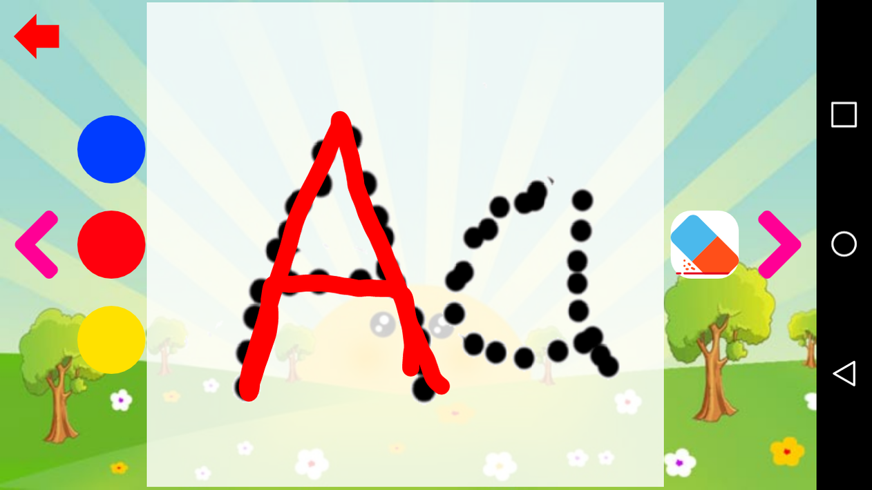 تعليم الحروف العربية و الحروف الانجليزية للاطفال screenshot 3