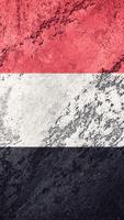 Yemen flag poster