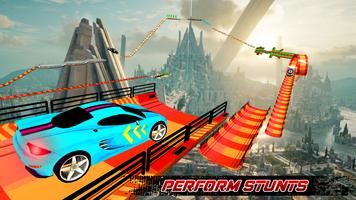 Mega ramp car racing stunts im poster