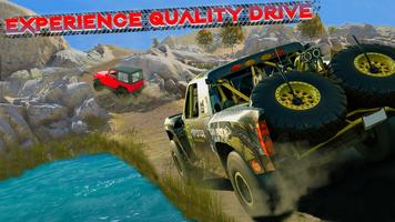 Offroad Jeep Driving Affiche