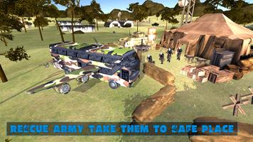 US Army Flying Bus War Rescue Mission screenshot 2