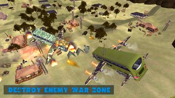 US Army Flying Bus War Rescue Mission screenshot 3