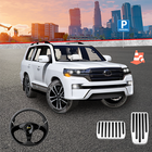 SUV prado car parking game-icoon