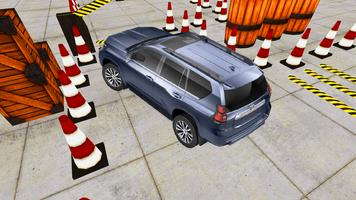 SUV prado car parking game screenshot 3