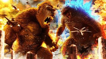 Godzilla Games:King Kong Games Plakat