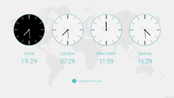 World Clock capture d'écran 1