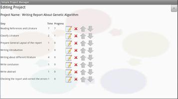 Simple Project Manager screenshot 3