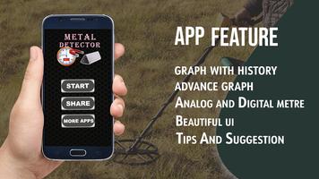 Metal detector 2021: Metal Stud Detector scanner الملصق