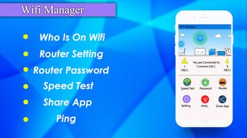 Wifi Manager 2021: Analyze Network Connection captura de pantalla 1