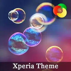 |泡Xperia™テーマ アプリダウンロード