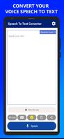 Speech To Text Converter постер