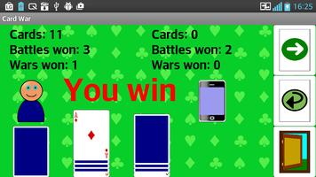 برنامه‌نما Card War عکس از صفحه
