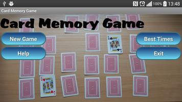 Card Memory Game capture d'écran 1